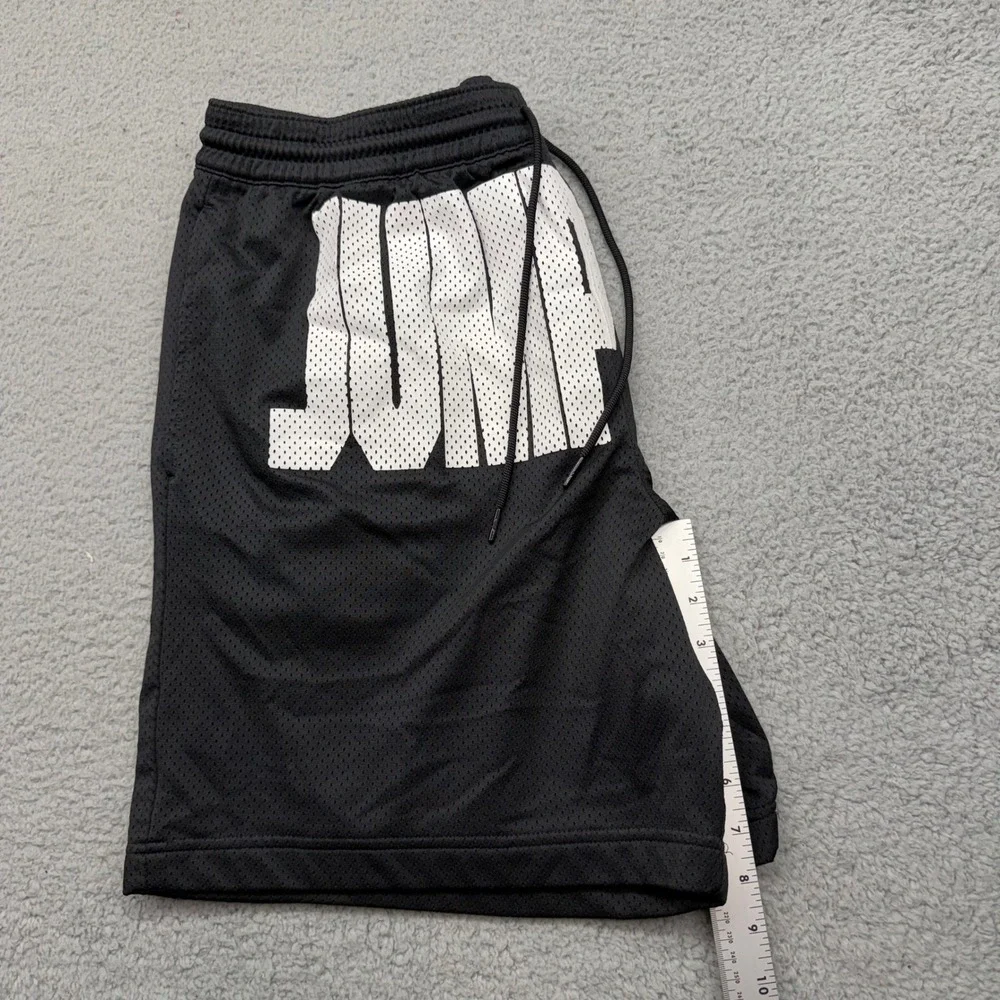 Nike Air Jordan AA4607-010 Mens XXL Black Jumpman Graphic Mesh Basketball Shorts